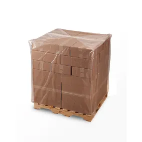 32" x 28" x 72" x 1.5 mil Clear Eco-Manufactured Plastic Pallet Top Covers (Roll of 135)