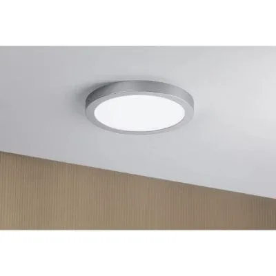Abia Round LED Panel 300mm Neutral White - Chrome