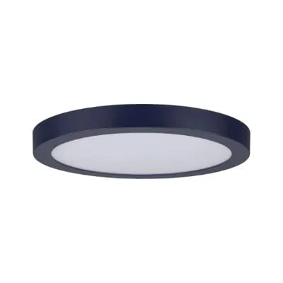 Abia Round LED Panel 300mm Warm White - Night Blue