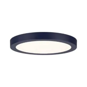 Abia Round LED Panel 300mm Warm White - Night Blue