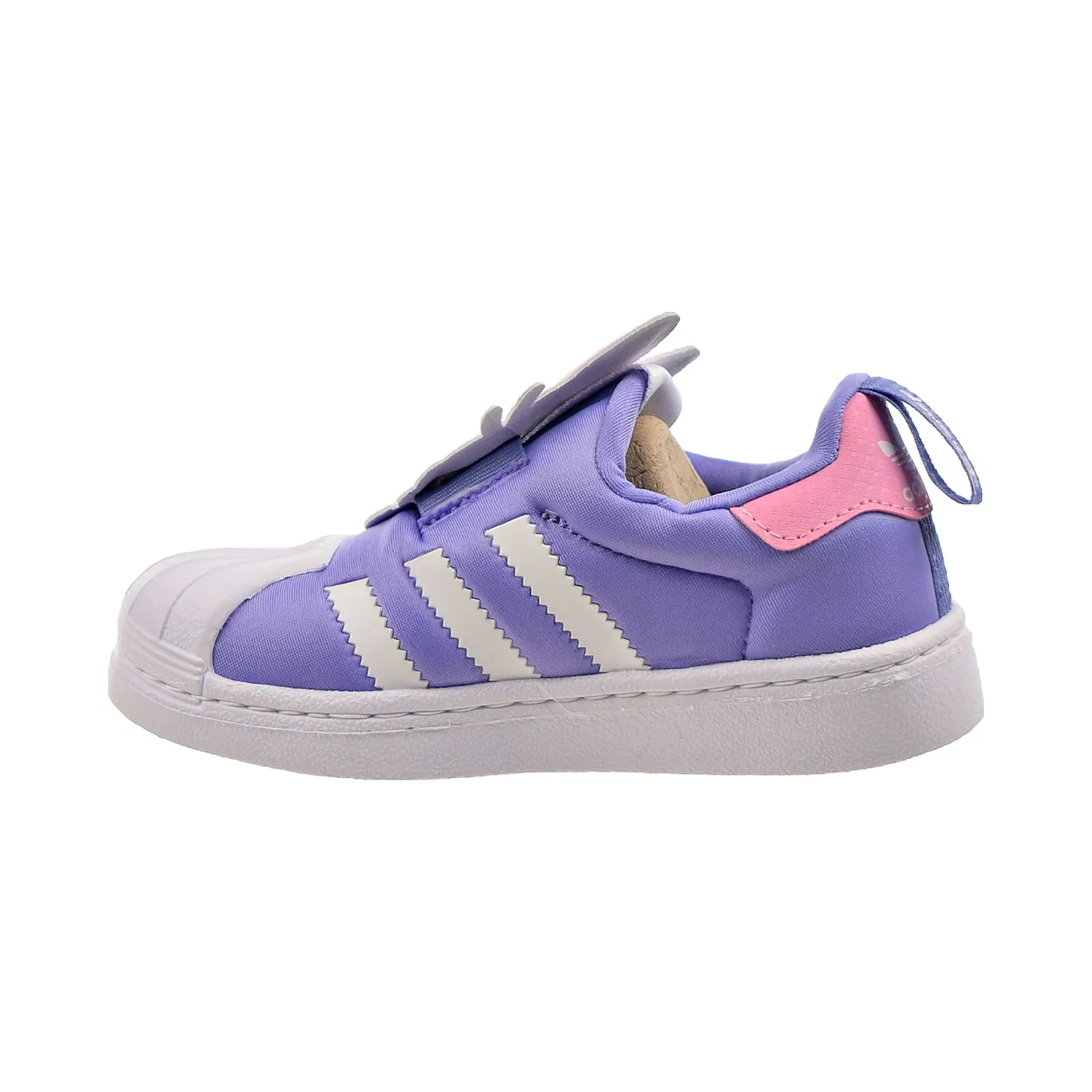 Adidas Disney Superstar 360 "Daisy Duck" Little Kids' Shoes Cloud White-Purple