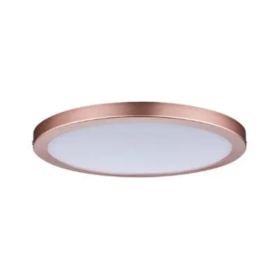 Atria Round LED Panel 300mm Neutral White - Rosé gold