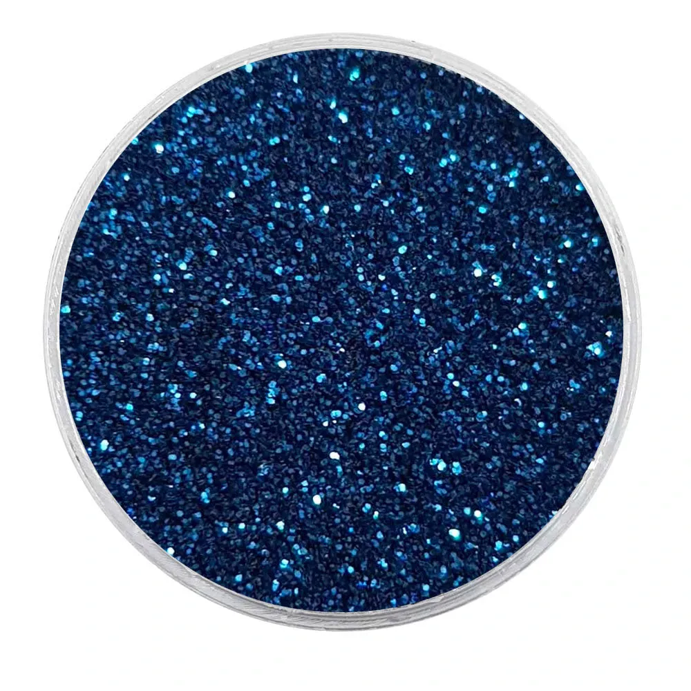 Biodegradable Metallic Dark Blue Glitter - Fine Glitter