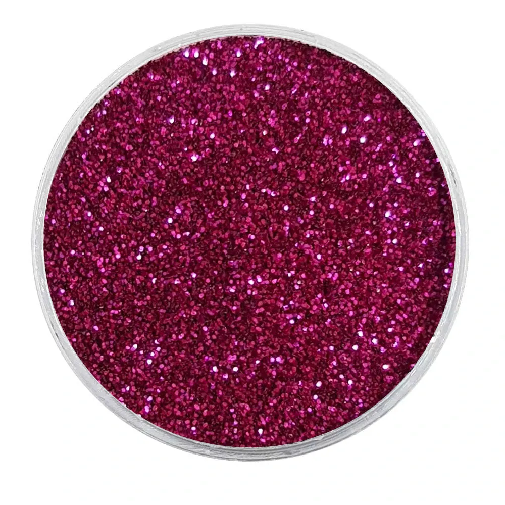 Biodegradable Metallic Raspberry Glitter - Fine Glitter