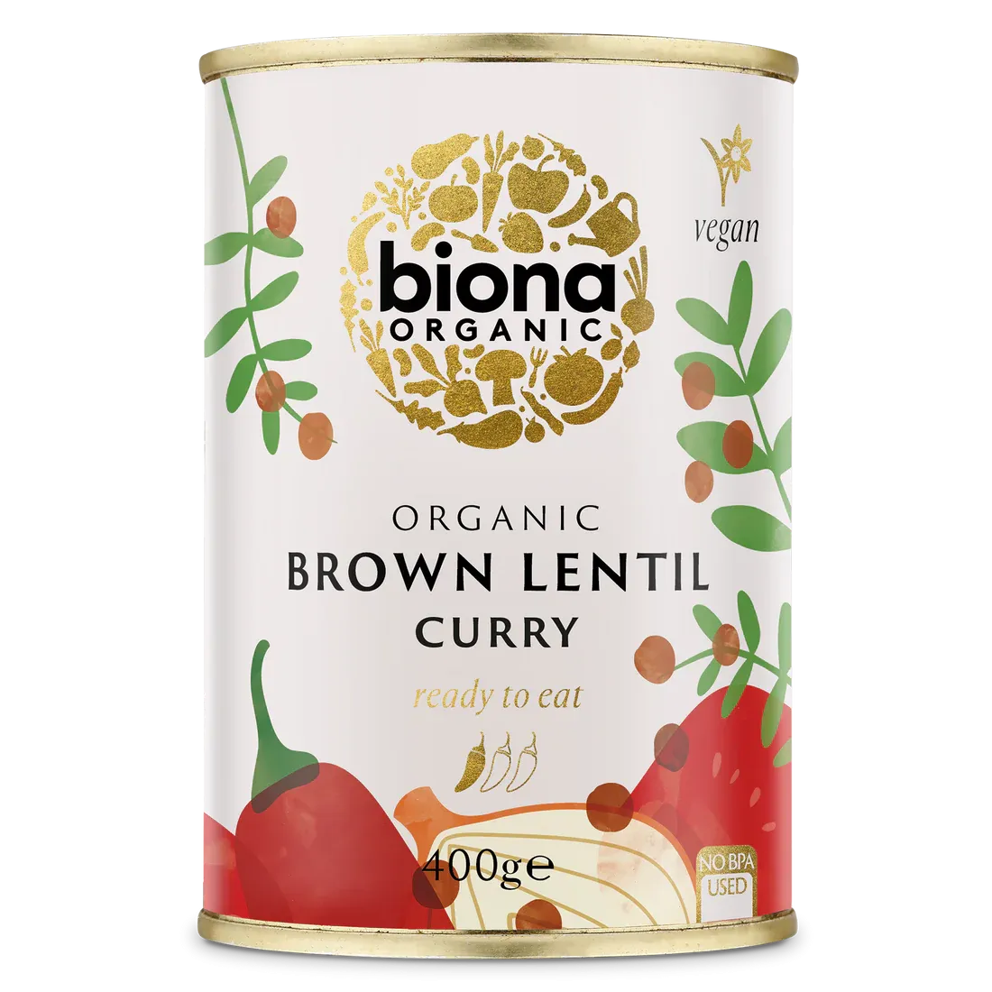 Biona Organic Brown Lentil Curry 400g