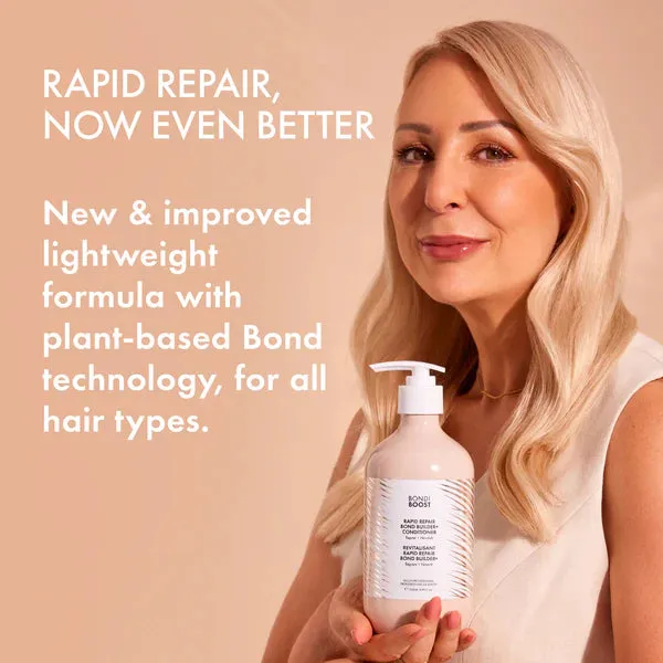 BondiBoost Rapid Repair Bond Builder  Shampoo & Conditioner 500ml Duo