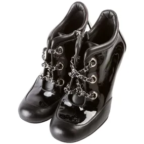 Chain Lace Booties Size 39