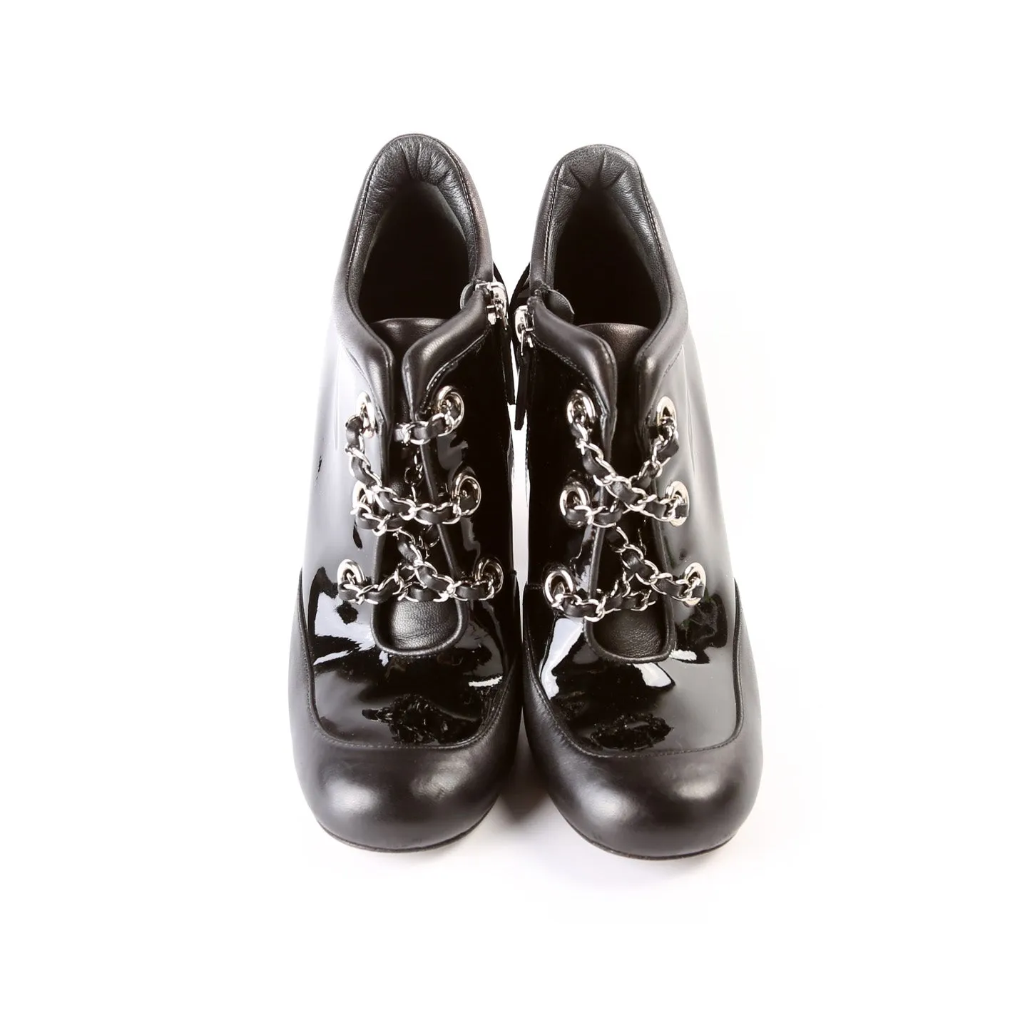 Chain Lace Booties Size 39