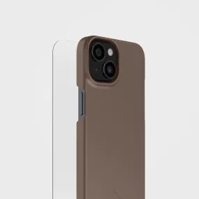 Earth Brown Phone Case & Screen Protection Bundle | Free Cable worth €30
