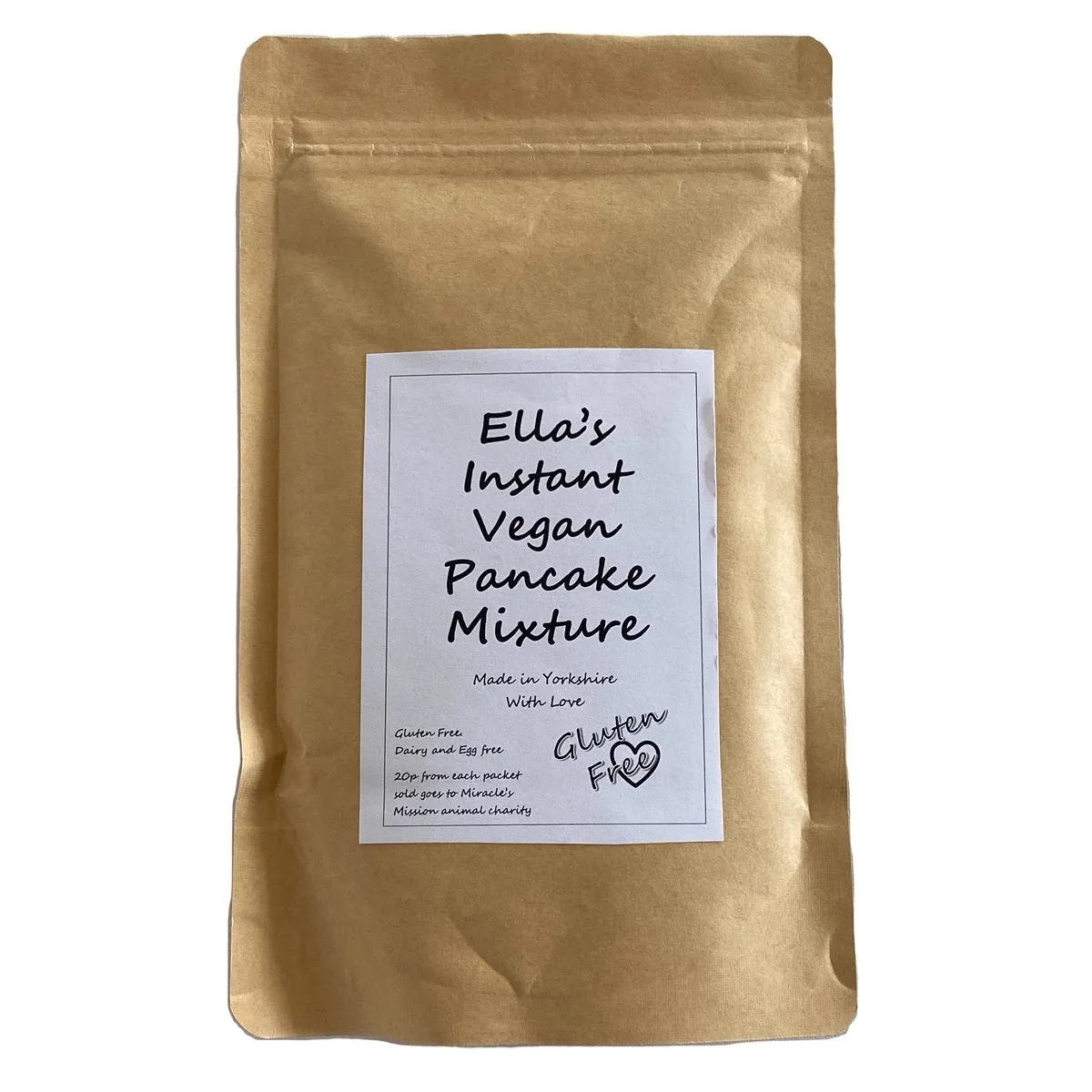 Ella's Instant Vegan Pancake Mixture - Gluten Free 130g