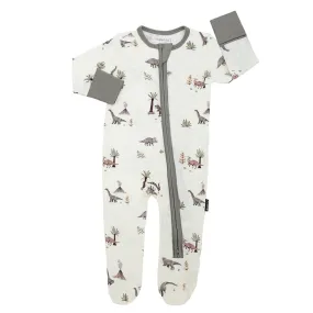 Footed Zipper Sleeper - Dinoland