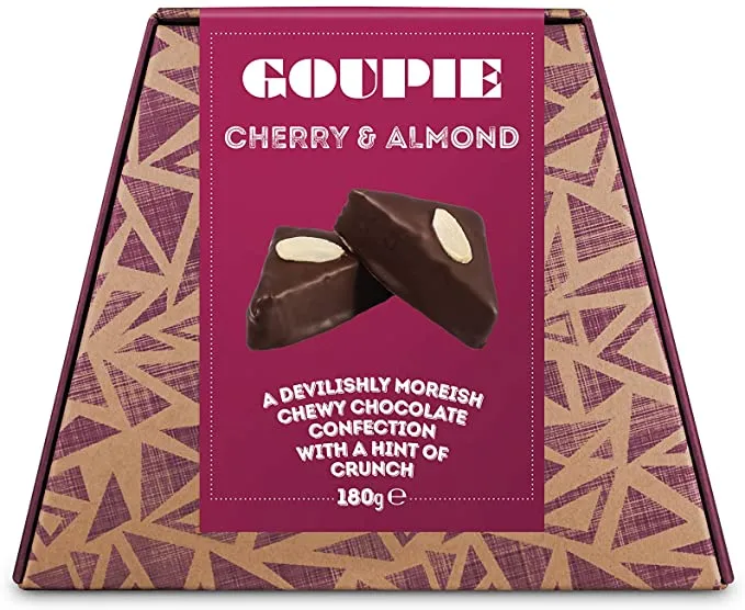 Goupie Sharers Cherry & Almond Chocolate Confection 180g