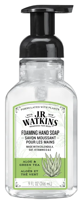 Hand Soap Foaming Aloe & Green Tea 9floz