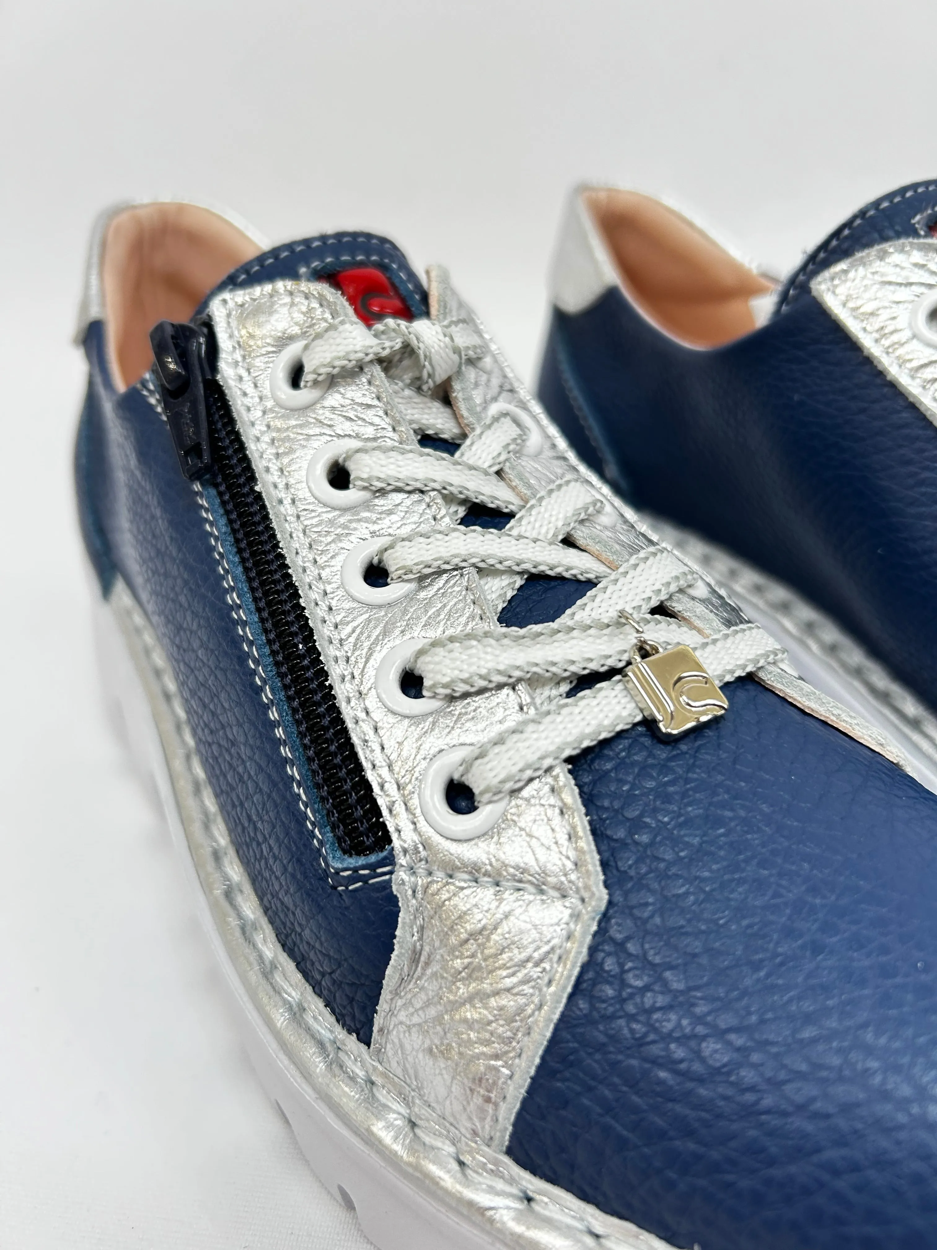 JOSE SAENZ Deep Blue Trainers
