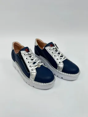 JOSE SAENZ Deep Blue Trainers