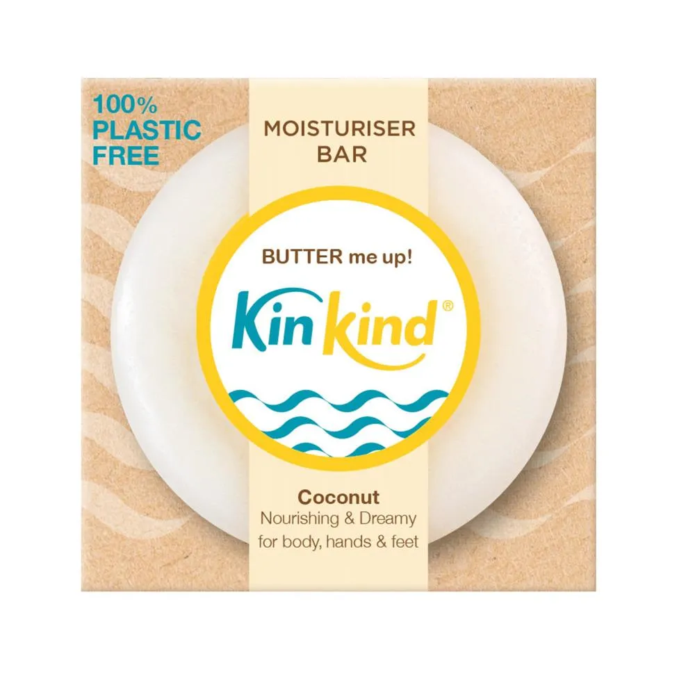 KinKind Butter Me Up! Coconut Moisturiser Bar 40g