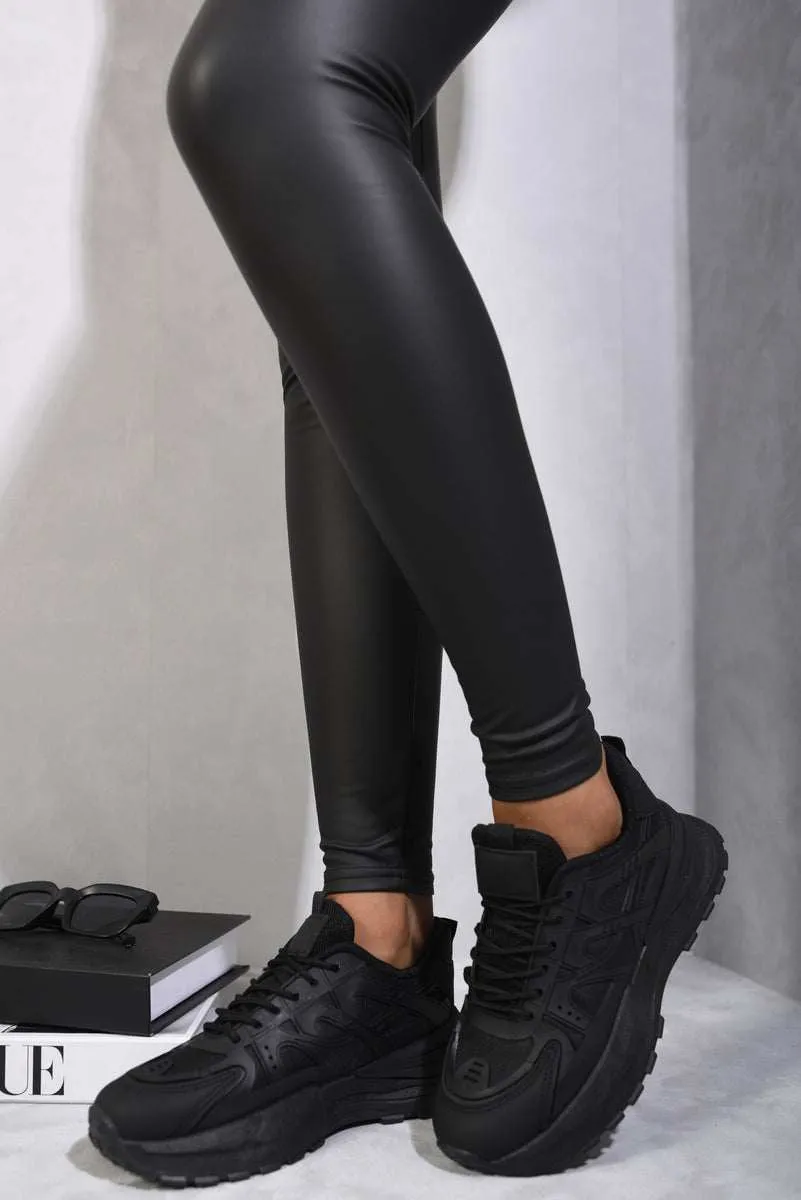 Lace Up Chunky Shoes