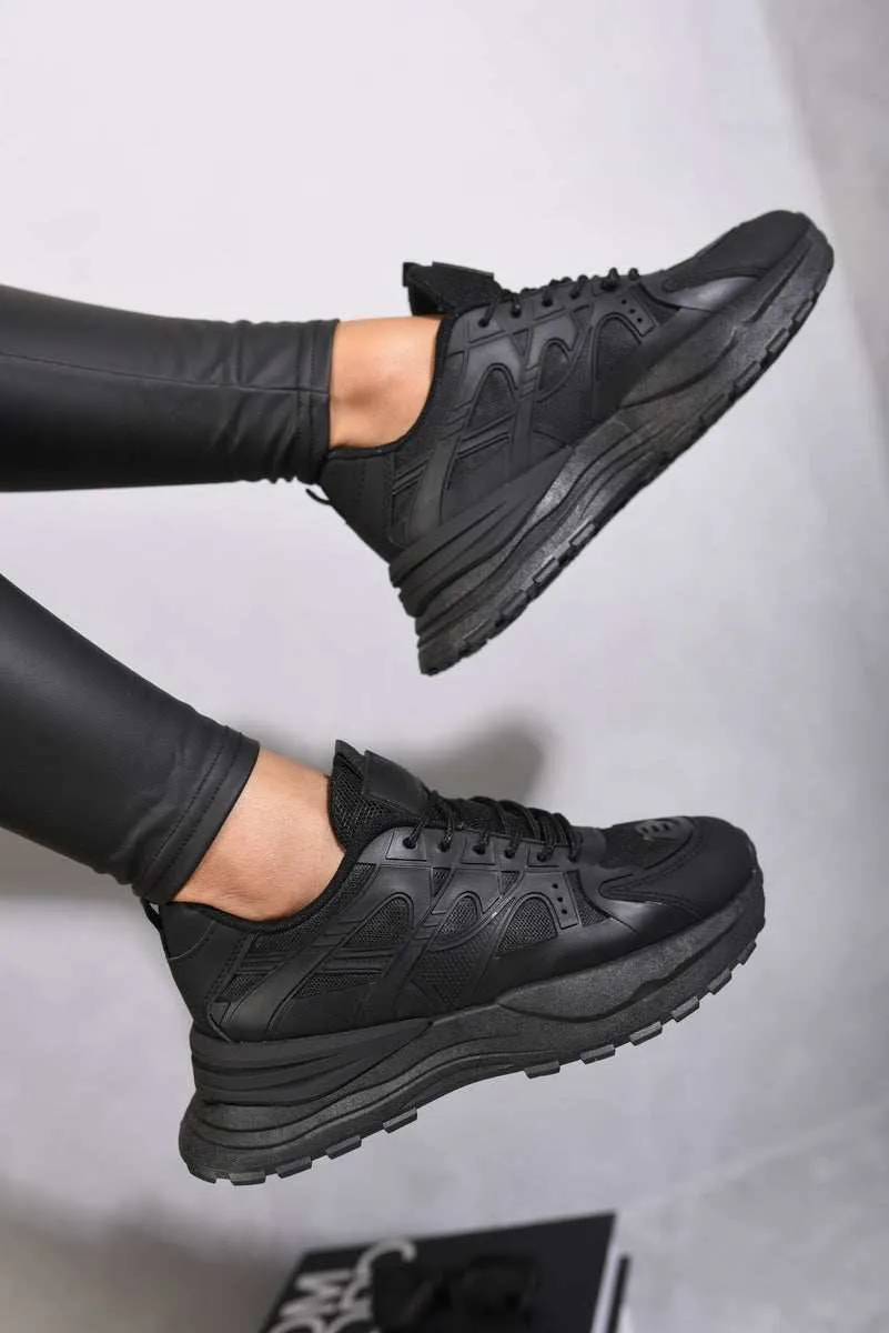 Lace Up Chunky Shoes