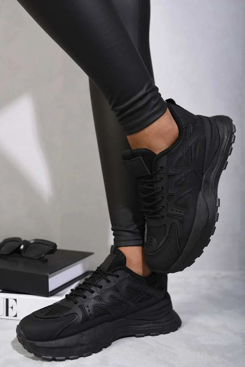 Lace Up Chunky Shoes