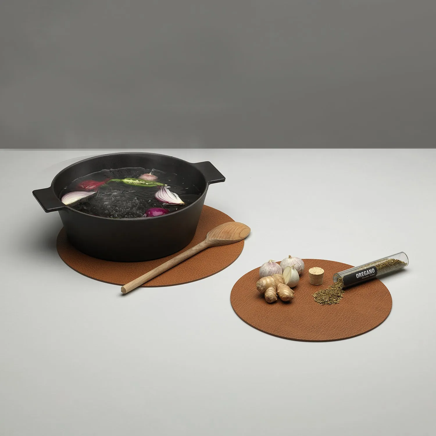lind dna | hot mat circle | set of 2 | nature - DC