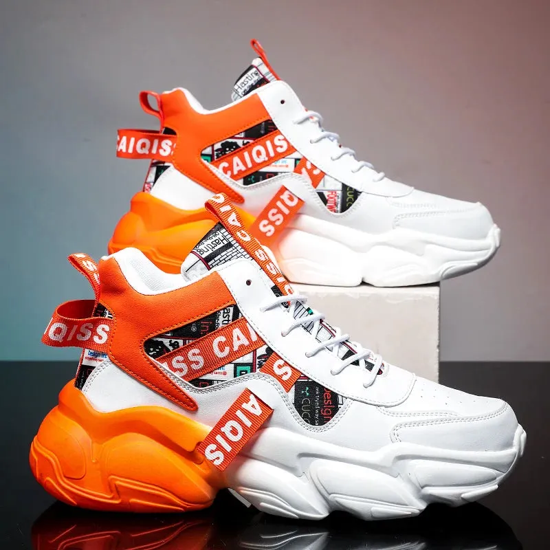 Men's Casual Rubber Sole Shoes