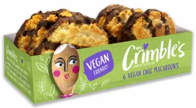 Mrs Crimble's 6 Vegan Chocolate Macaroons 195g