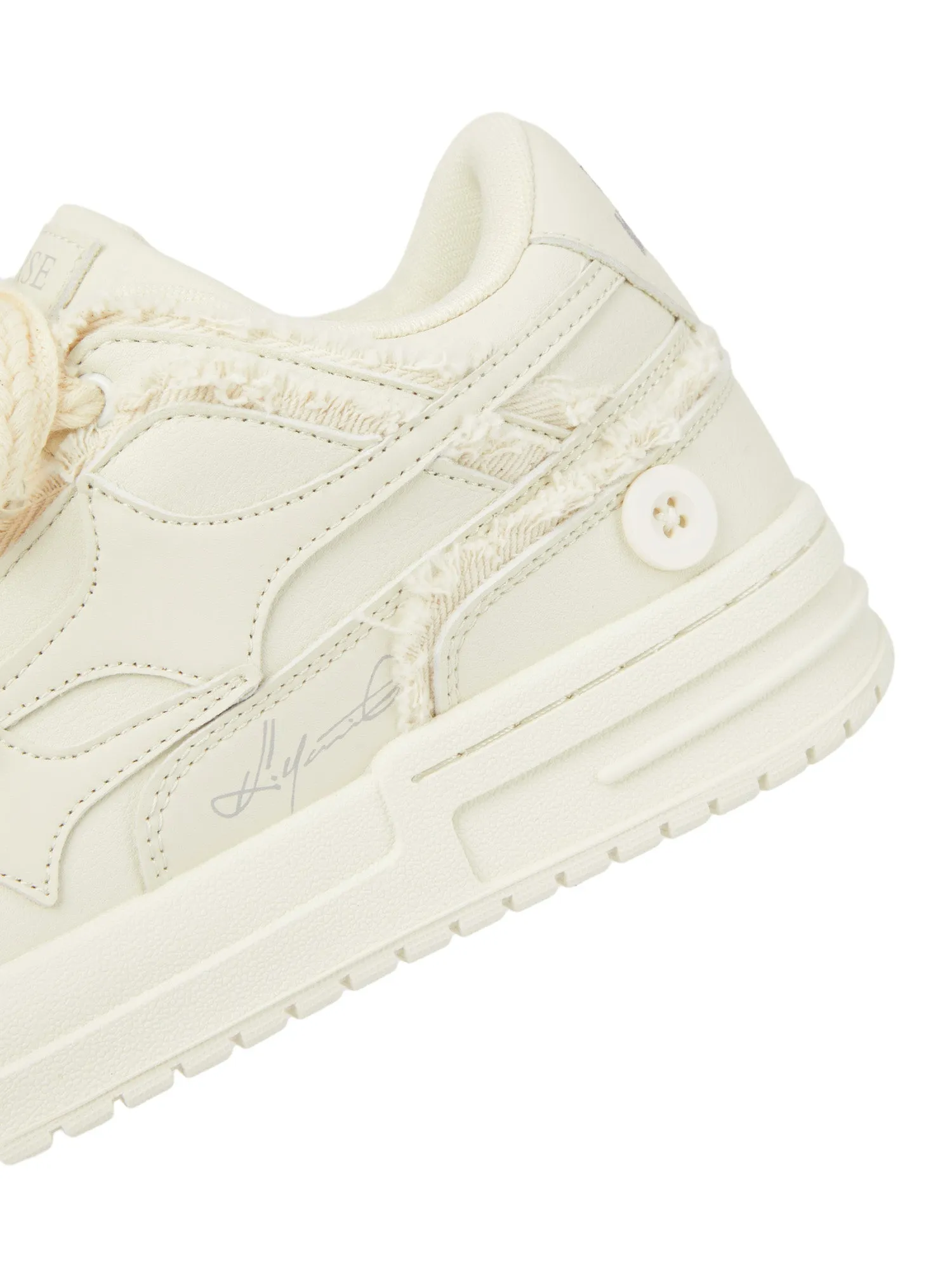Sneakerhill Casual White Board Shoes - 1466
