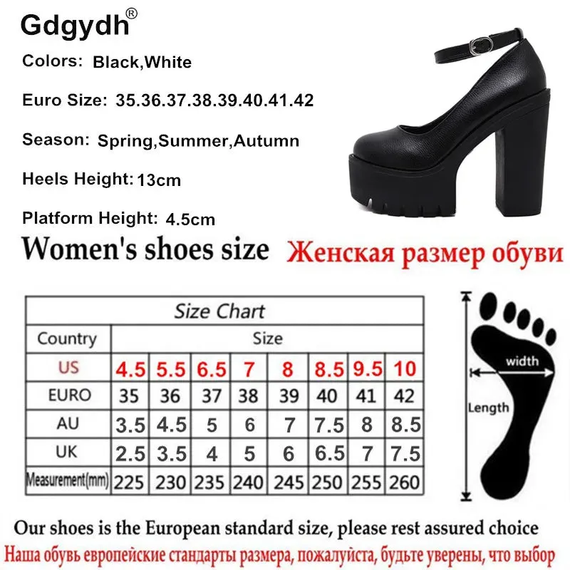 Spring autumn casual high-heeled shoes