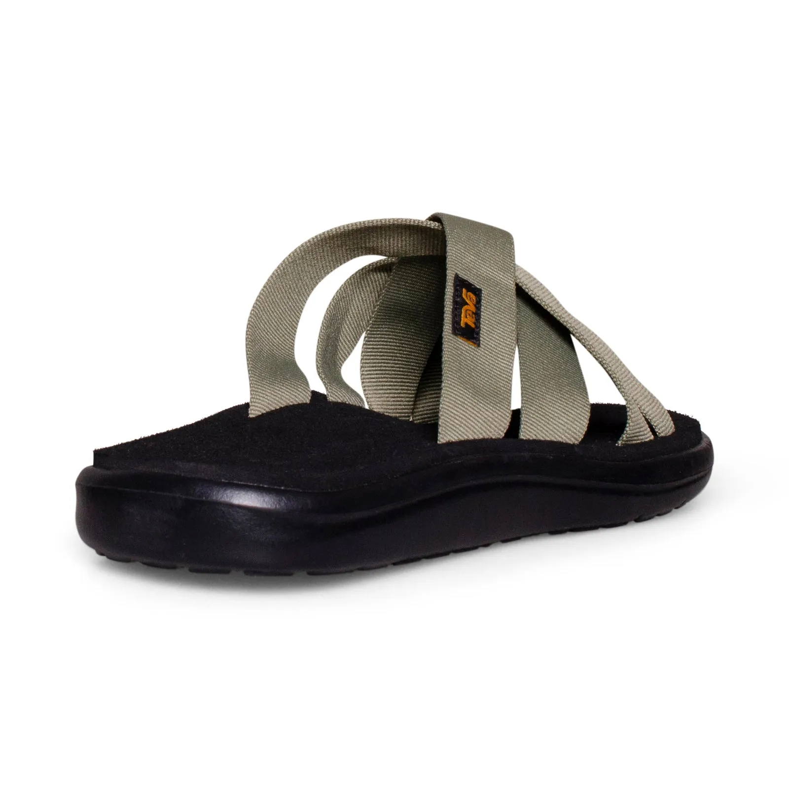 Teva Voya Slide Burnt Olive Flip Flops - Men's