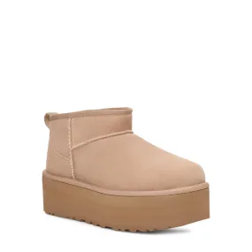 UGG® Women's Classic Ultra Mini Platform Boot - Sand