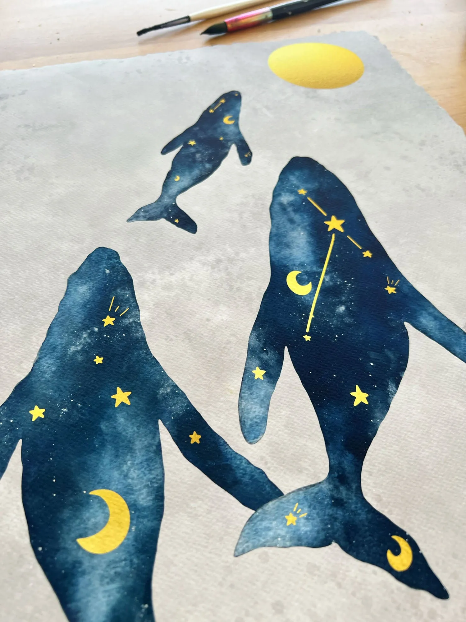 Underwater Galaxies