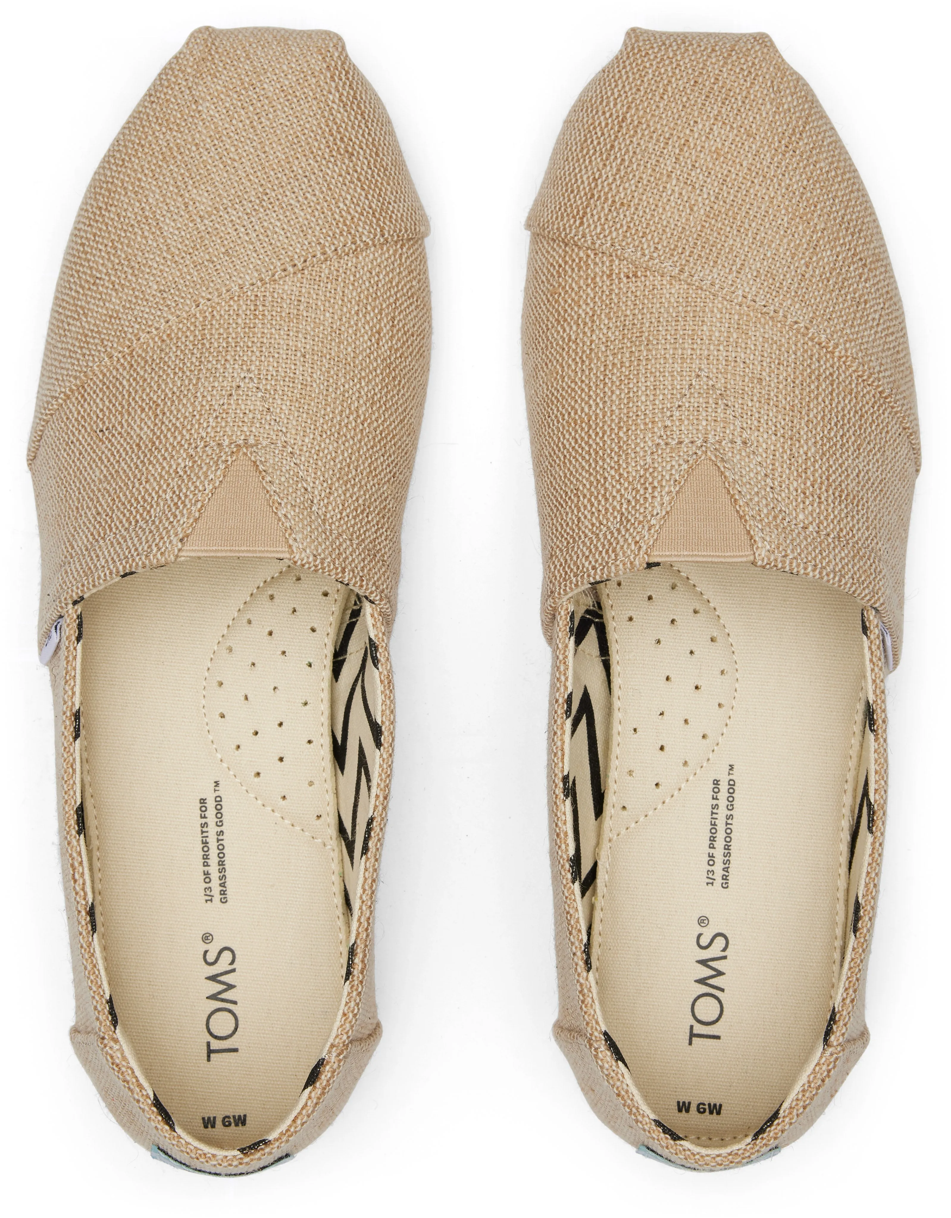 Women's Alpargata Classic - Natural Undyed Canvas